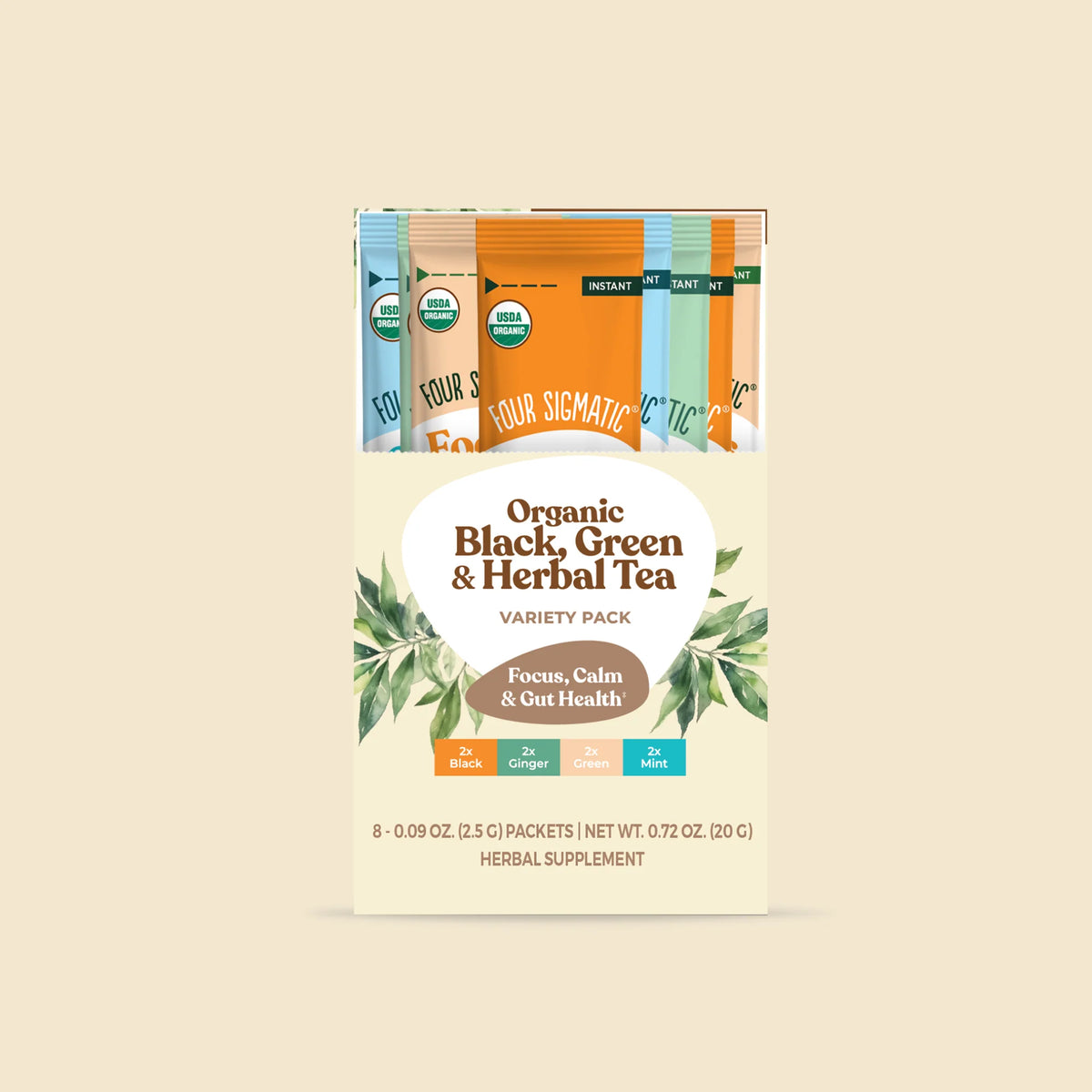 Tea Variety Pack - 8 Packets