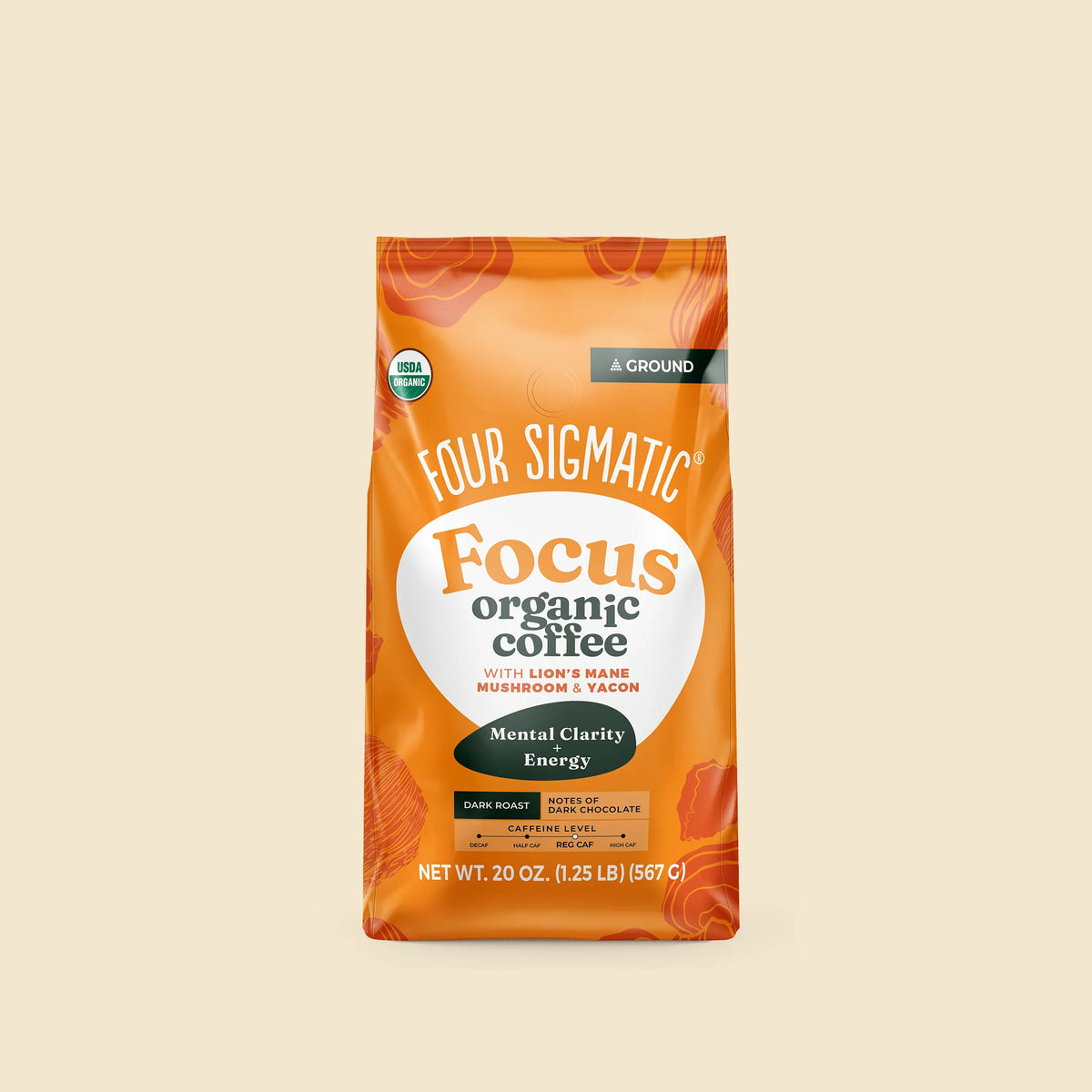 Focus Ground Coffee - Dark (20oz)