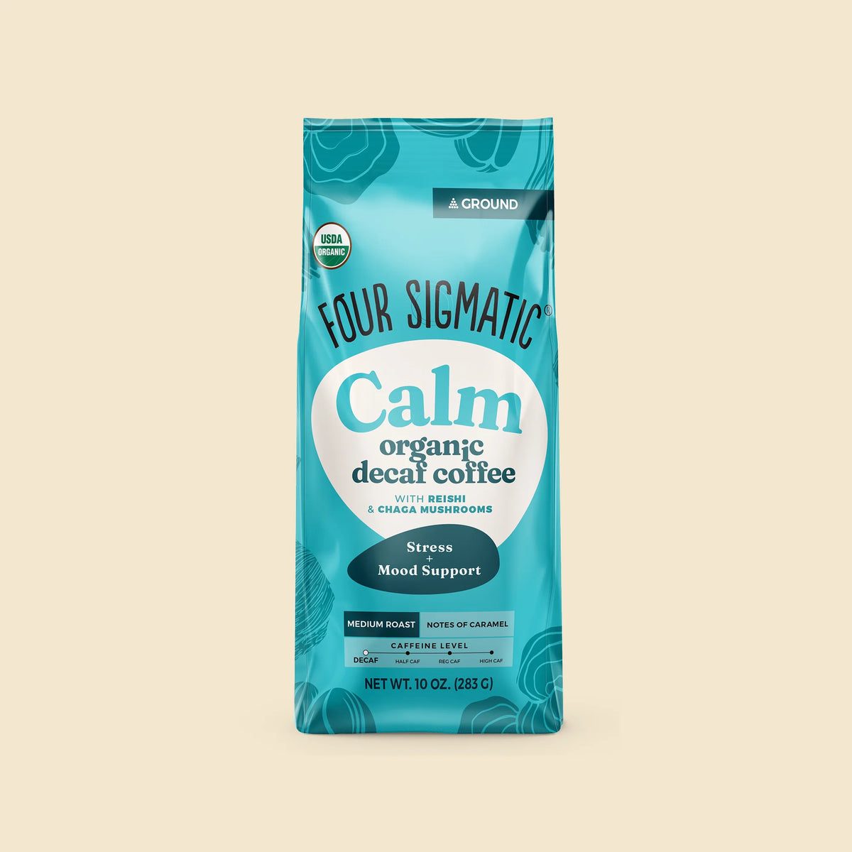 Calm Decaf Ground Coffee - Medium