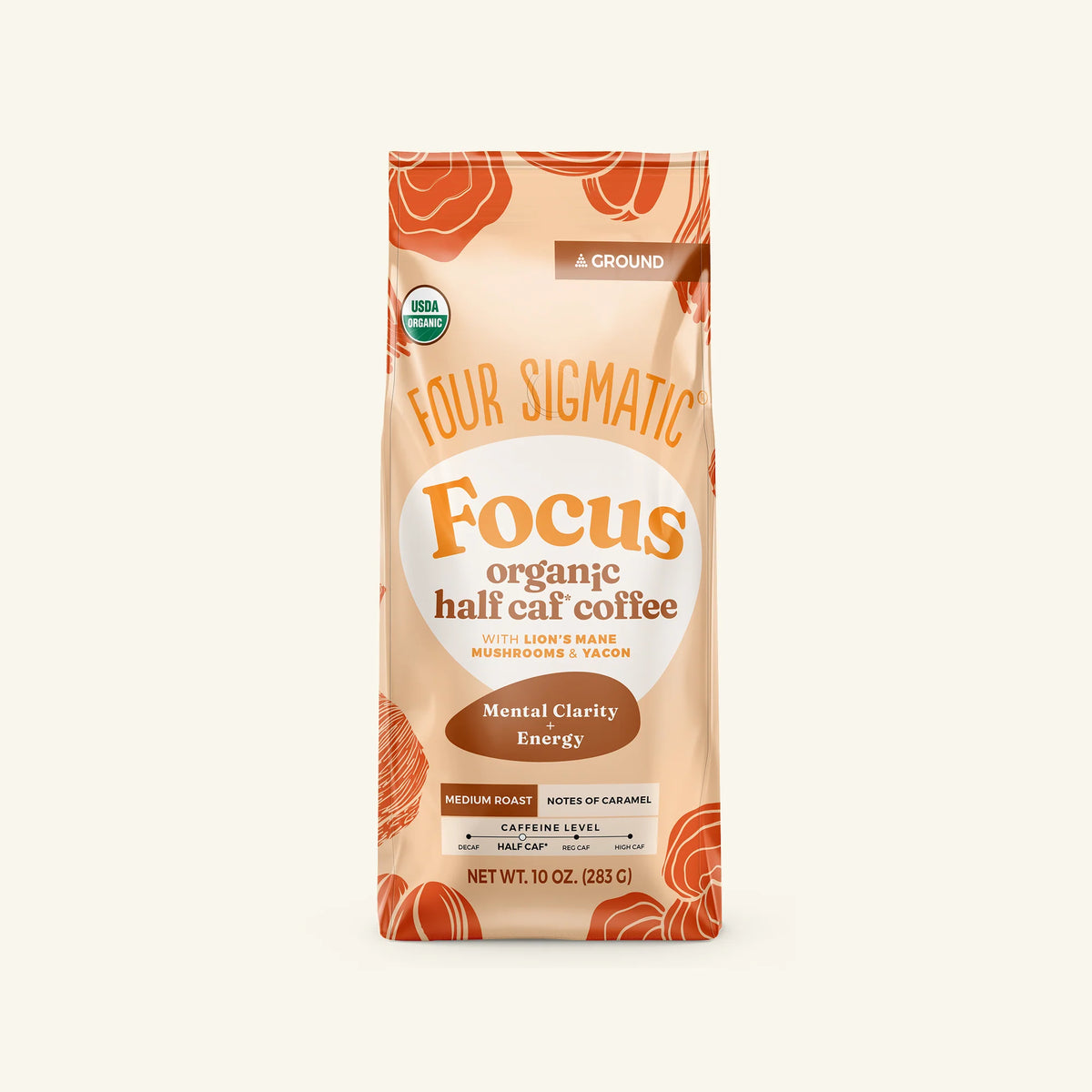 Focus Half Caf Ground Coffee - Medium