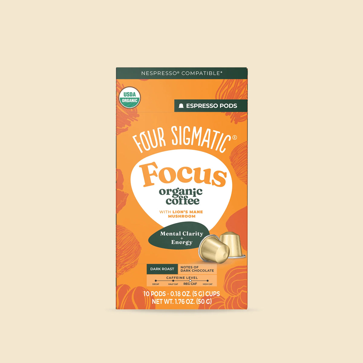 Focus Dark Roast Espresso Pods (10ct)
